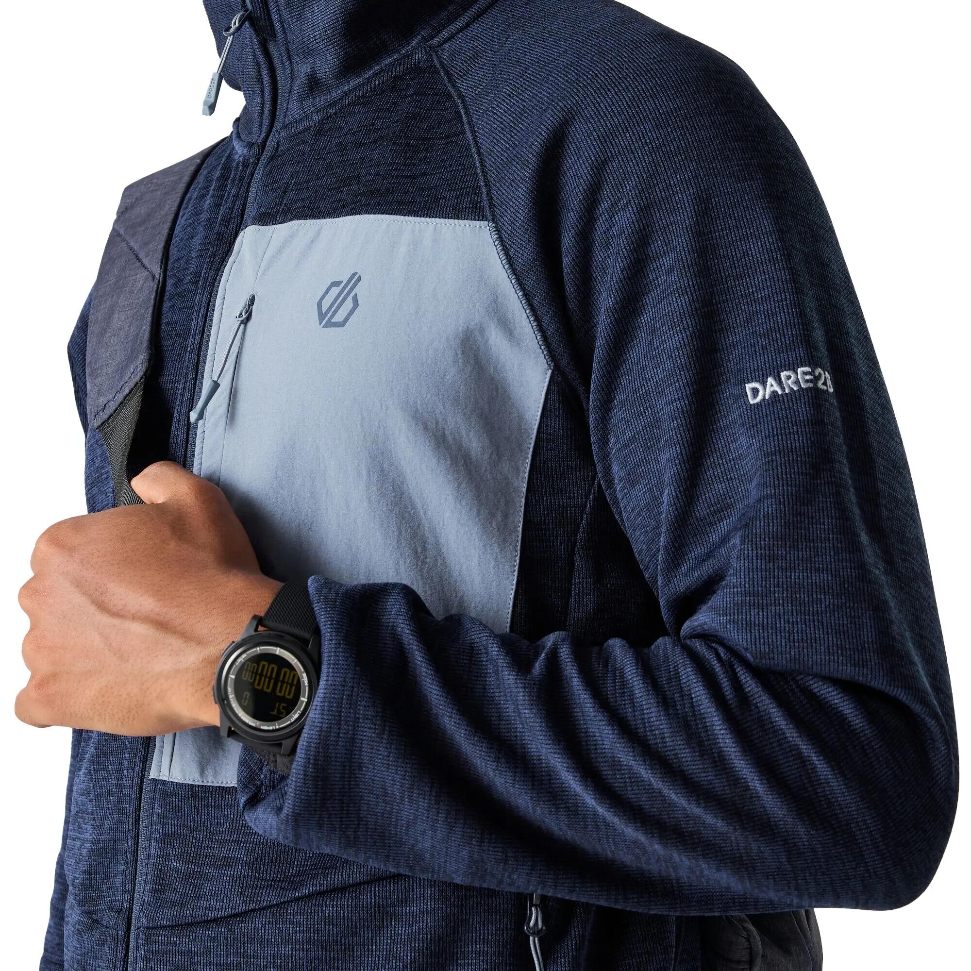 Veste Polaire Col Montant TORREK Homme (Bleu Marine / Bleu Gris) 6/7