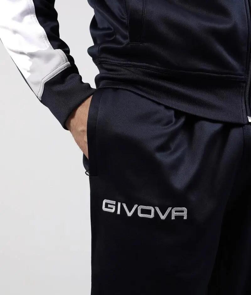TUTA complete uomo ( acetato-poliestere) givova blu/bianco 3/4