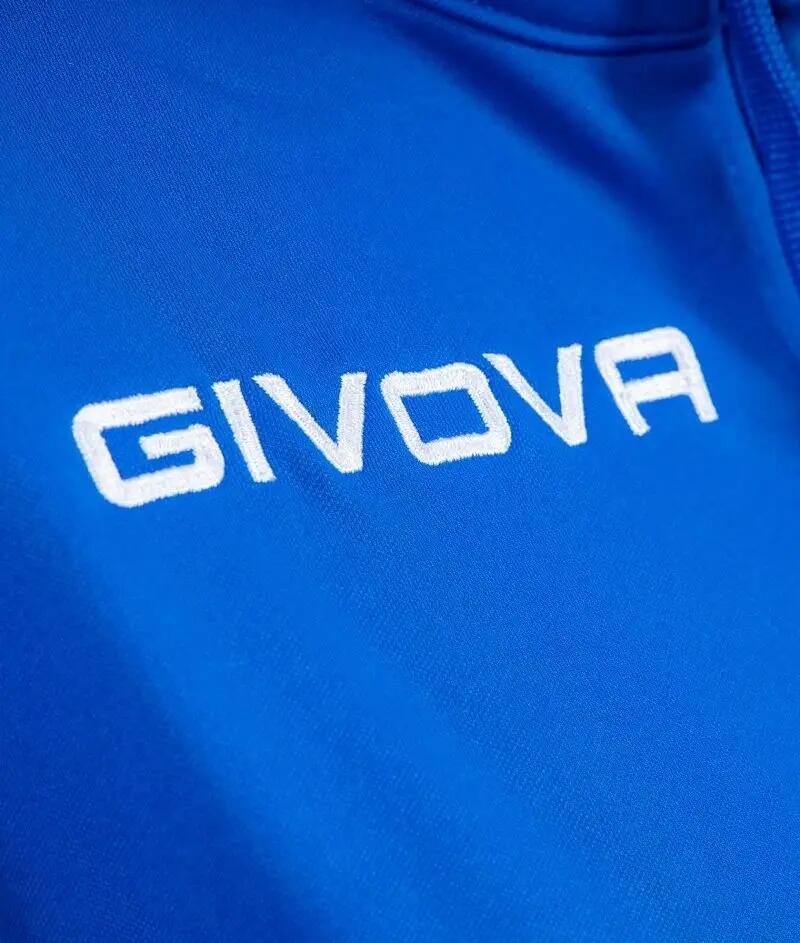 Sport-Sweatshirt Givova Polarfleece 500 Blau 3/4