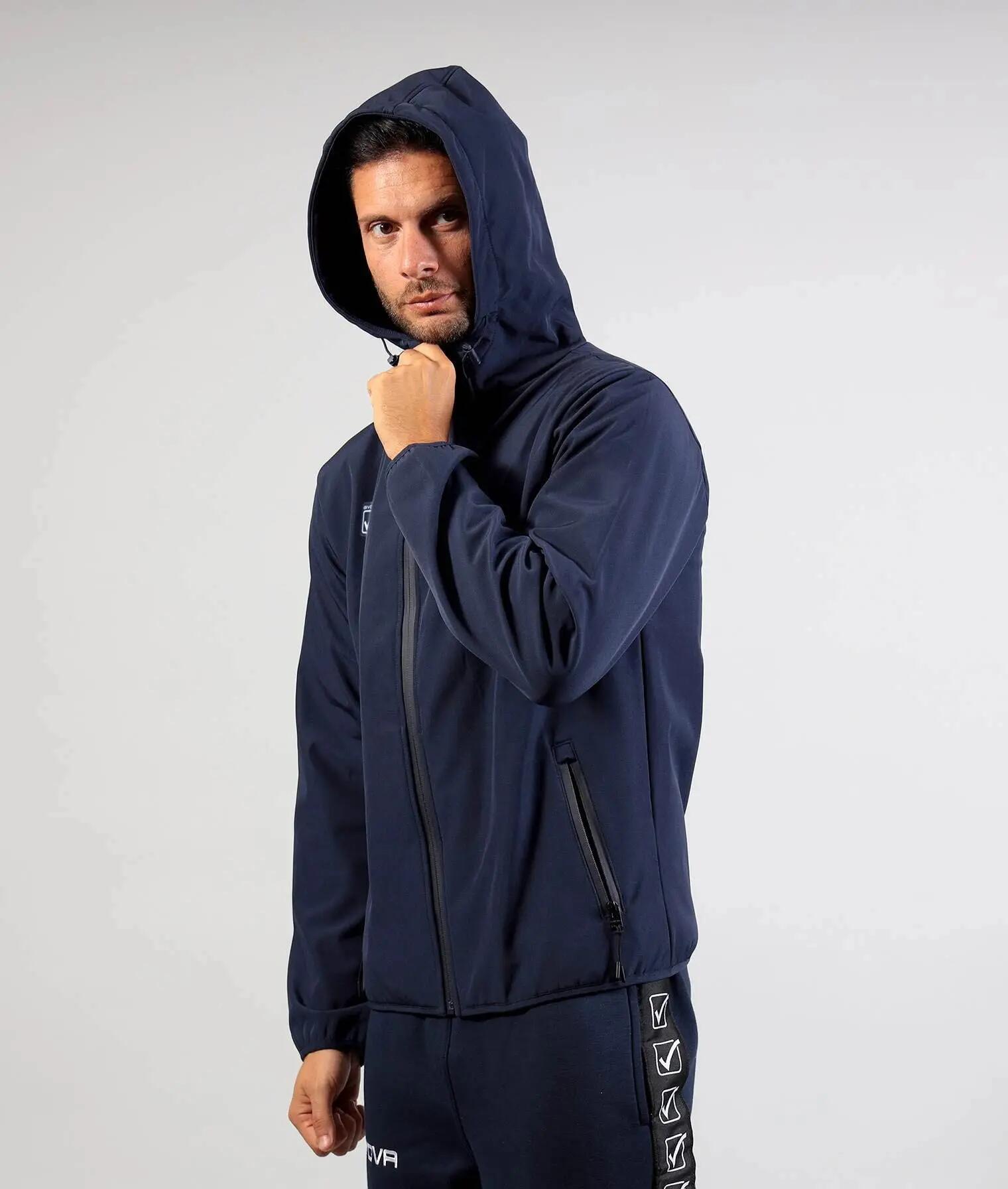 Uniszex Softshell dzseki Givova kabát kék 2/4