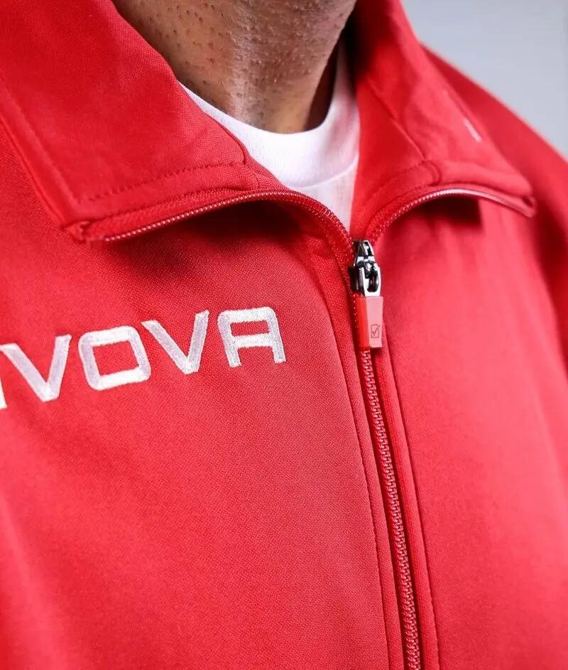 Bluza sportowa Givova Polarfleece Mono 500 Red 3/5