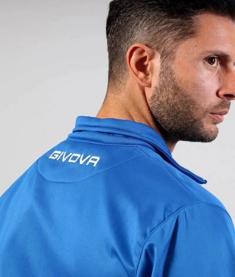 Sweatshirt desportiva Givova Polarfleece Mono 500 Azul 2/3