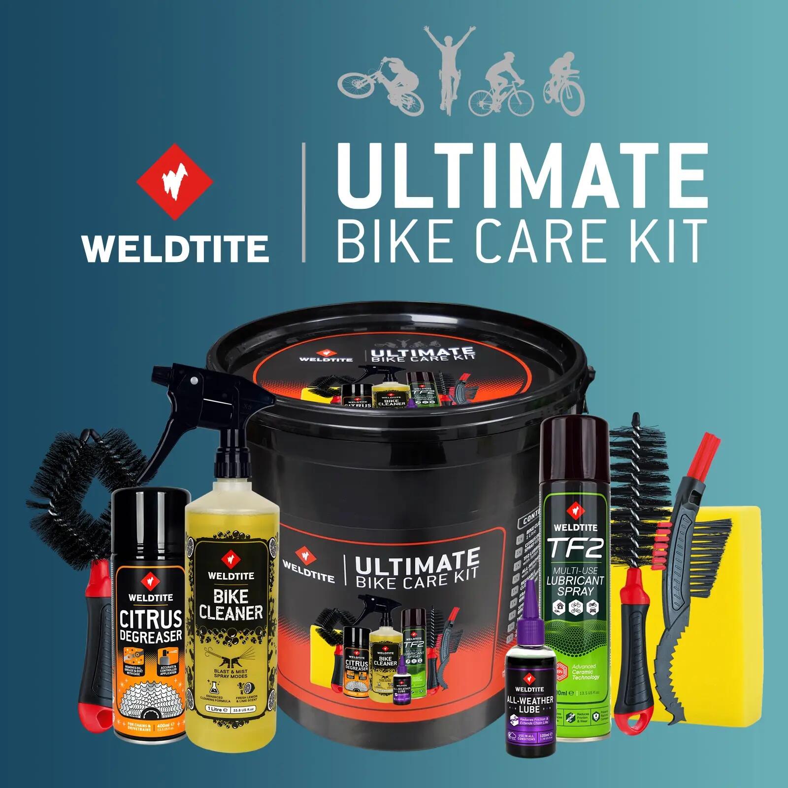 Kit completo cura della bicicletta Weldtite Ultimate Bike Care Kit (9-in-1) 4/7