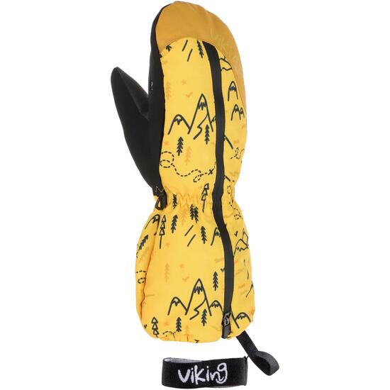 Rękawice narciarskie dziecięce Viking Snoppy, jednopalczaste z PrimaLoft