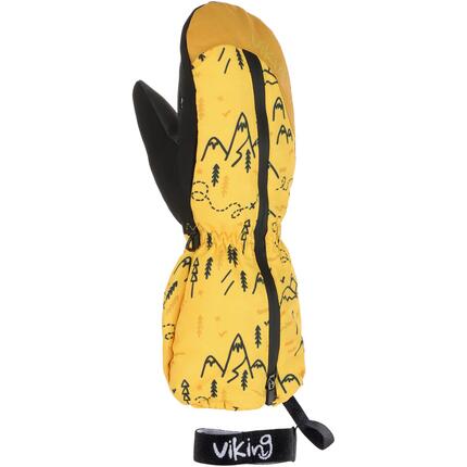Rękawice narciarskie dziecięce Viking Snoppy, jednopalczaste z PrimaLoft