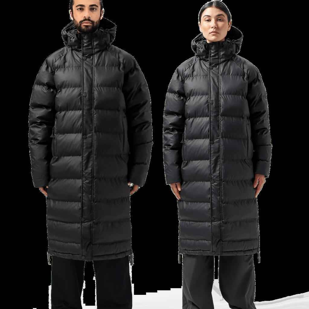 Oversized Puffer Jacket – black