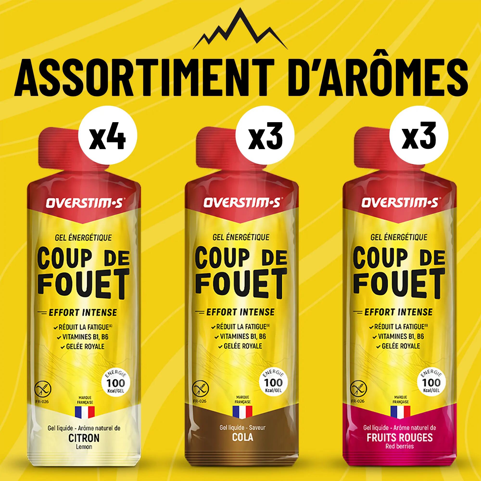 Coup de fouet energiegel booster - Assortiment - 10 x 34g 2/12