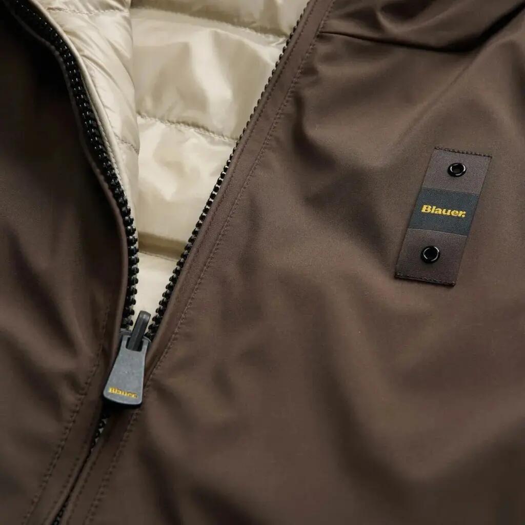 BLAUER Blauer USA Herren Steppjacke Wendejacke Ballard Dark Green 3/5