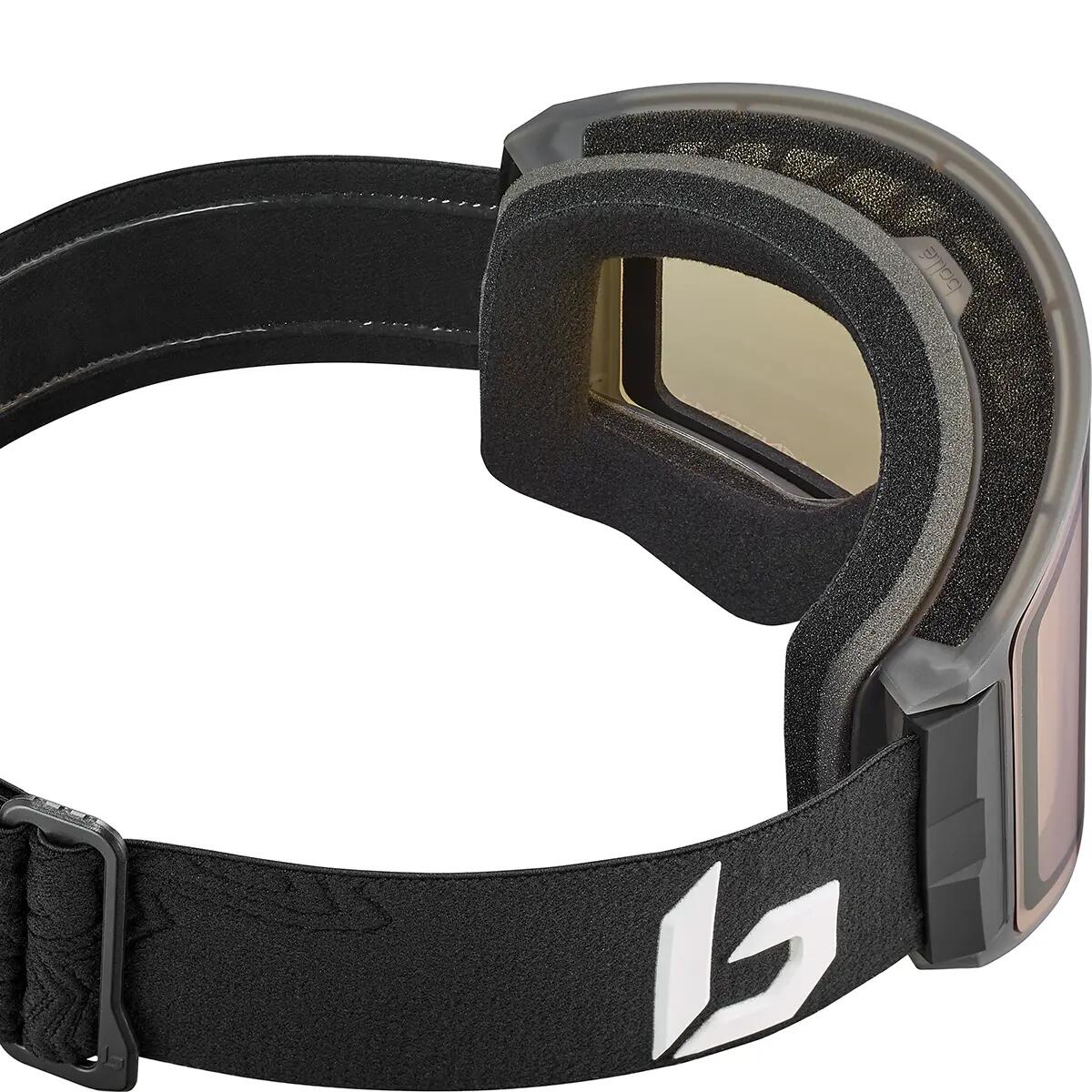 Masque de ski cylindrique BLACKRIDGE photochromique Cat 1-3 3/4