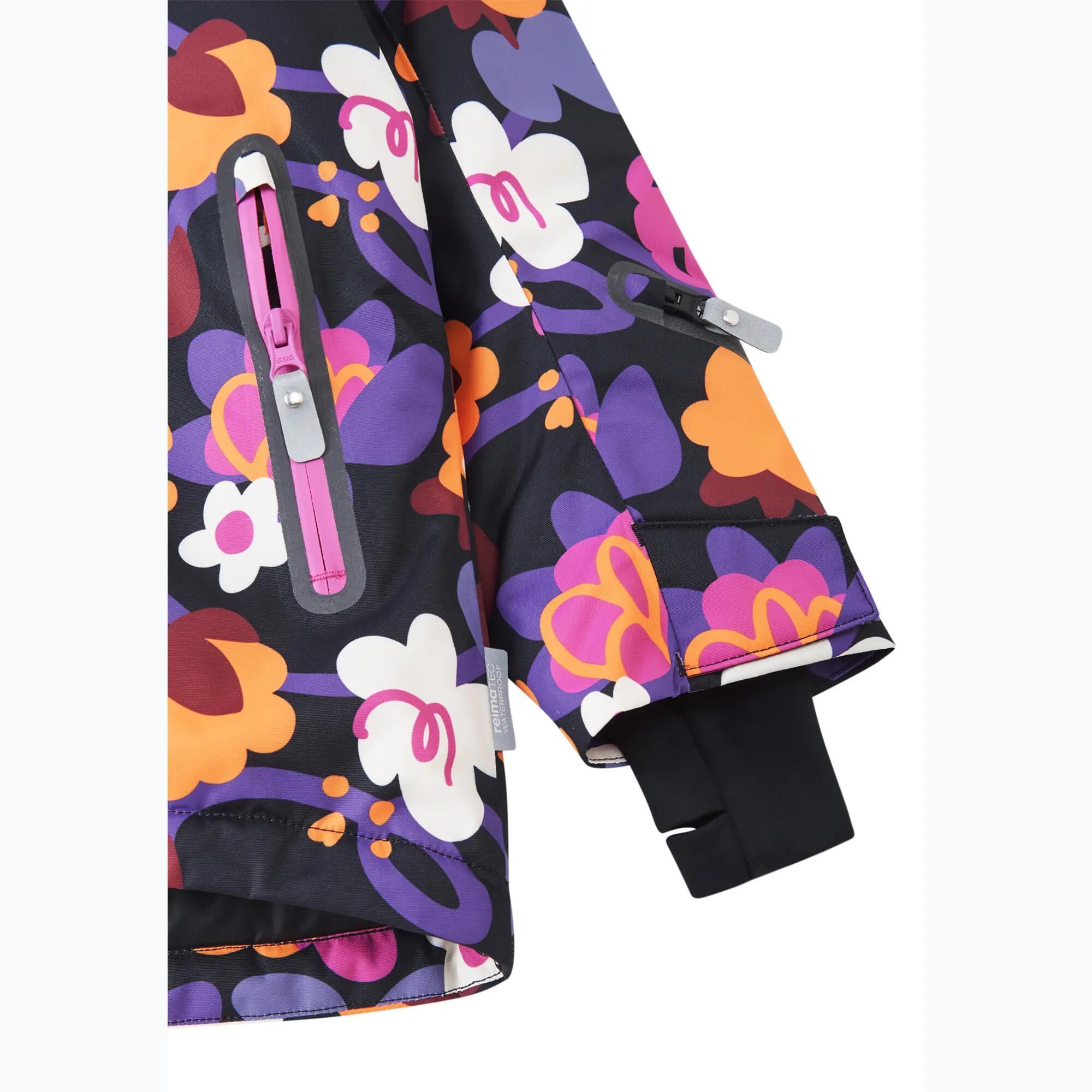 tec Kinder Skijacke Kiiruna Black 7/7