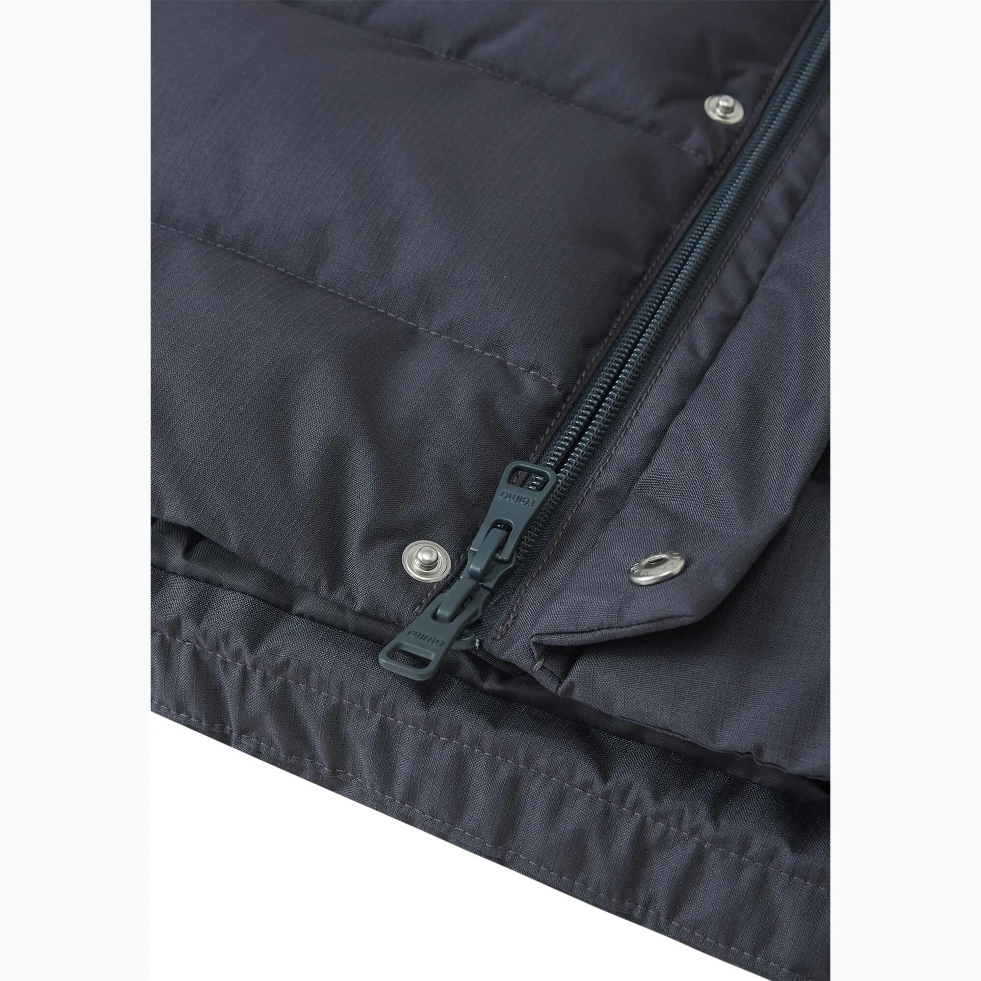 Cappotto invernale da ragazzo Koskela nero 6/7