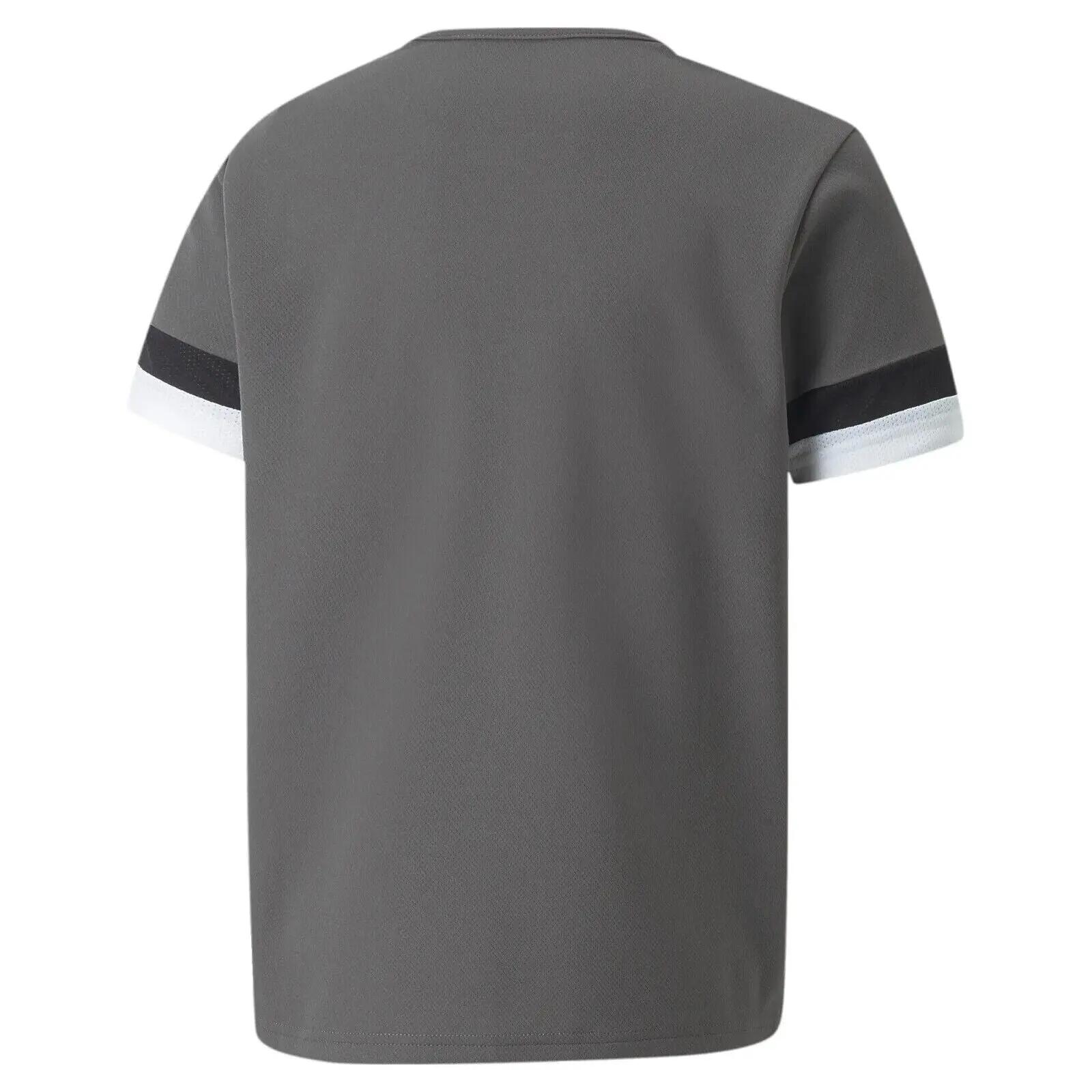 Maillot de football PUMA teamRISE junior gris 2/4