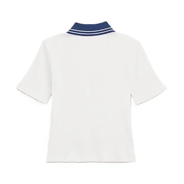 T shirt Vans Priscilla Polo White 6/6