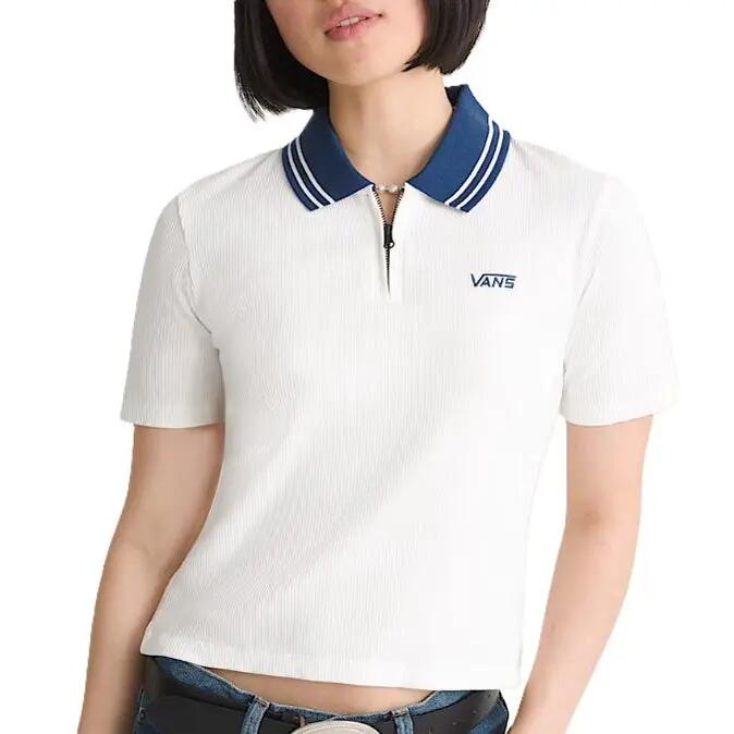T shirt Vans Priscilla Polo White 5/6