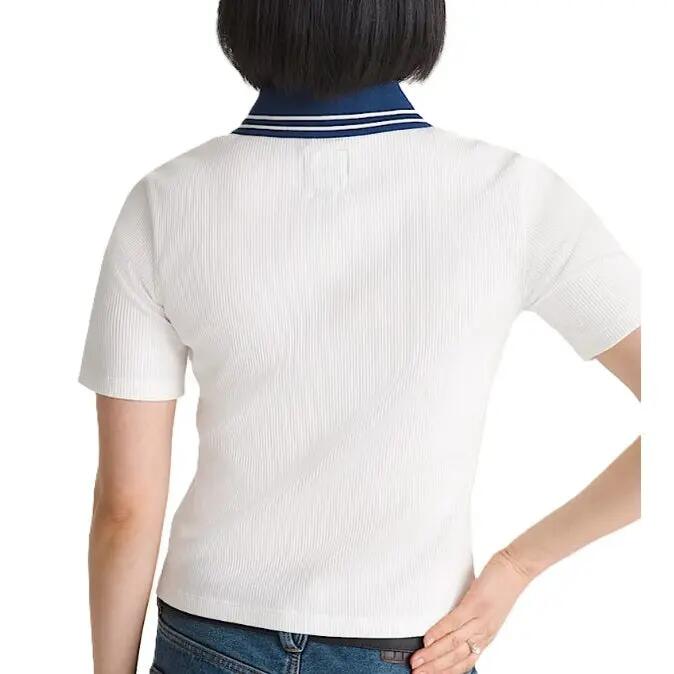 T shirt Vans Priscilla Polo White 4/6