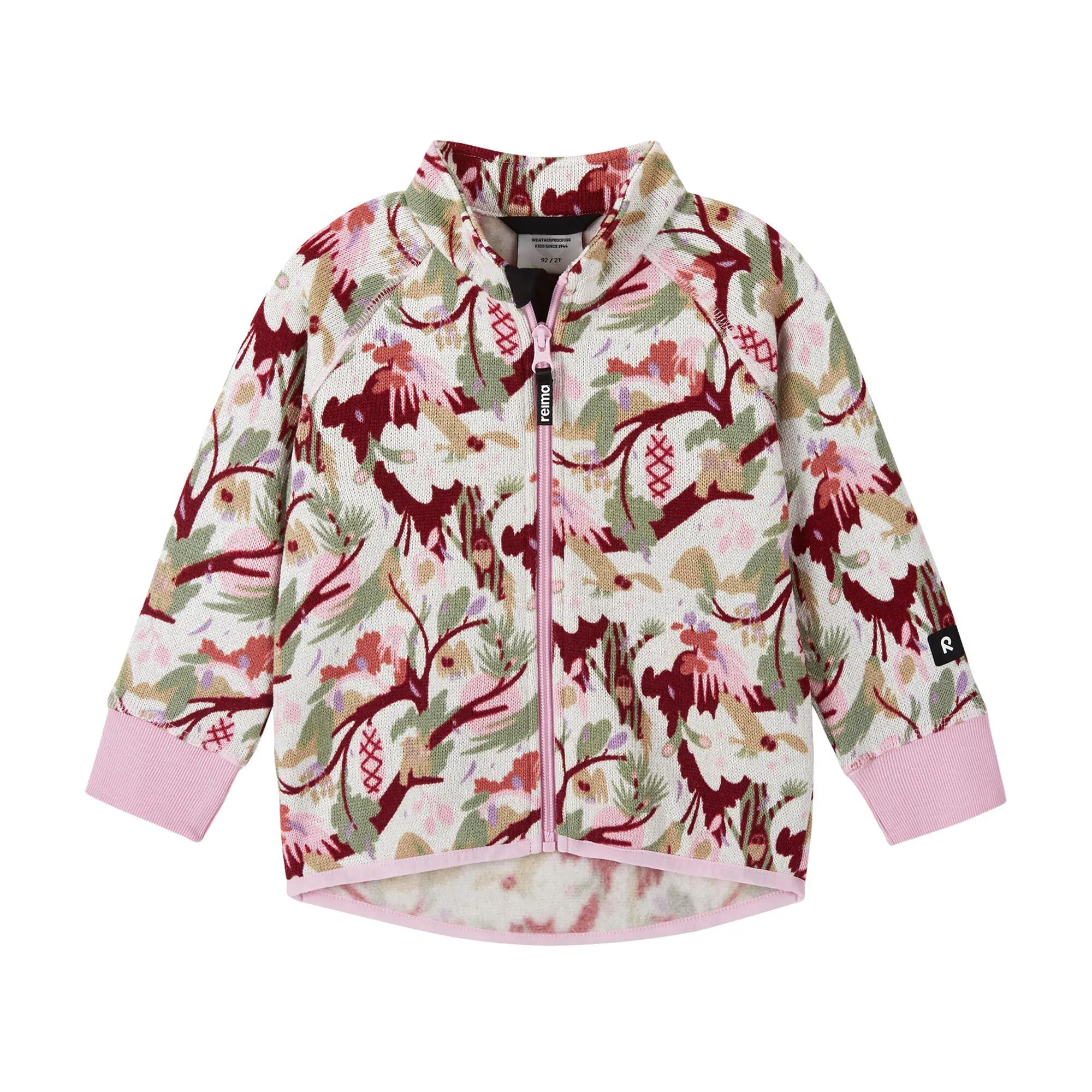 Bluza polarowa dziecięca Reima Ornament Light Heather 7/7