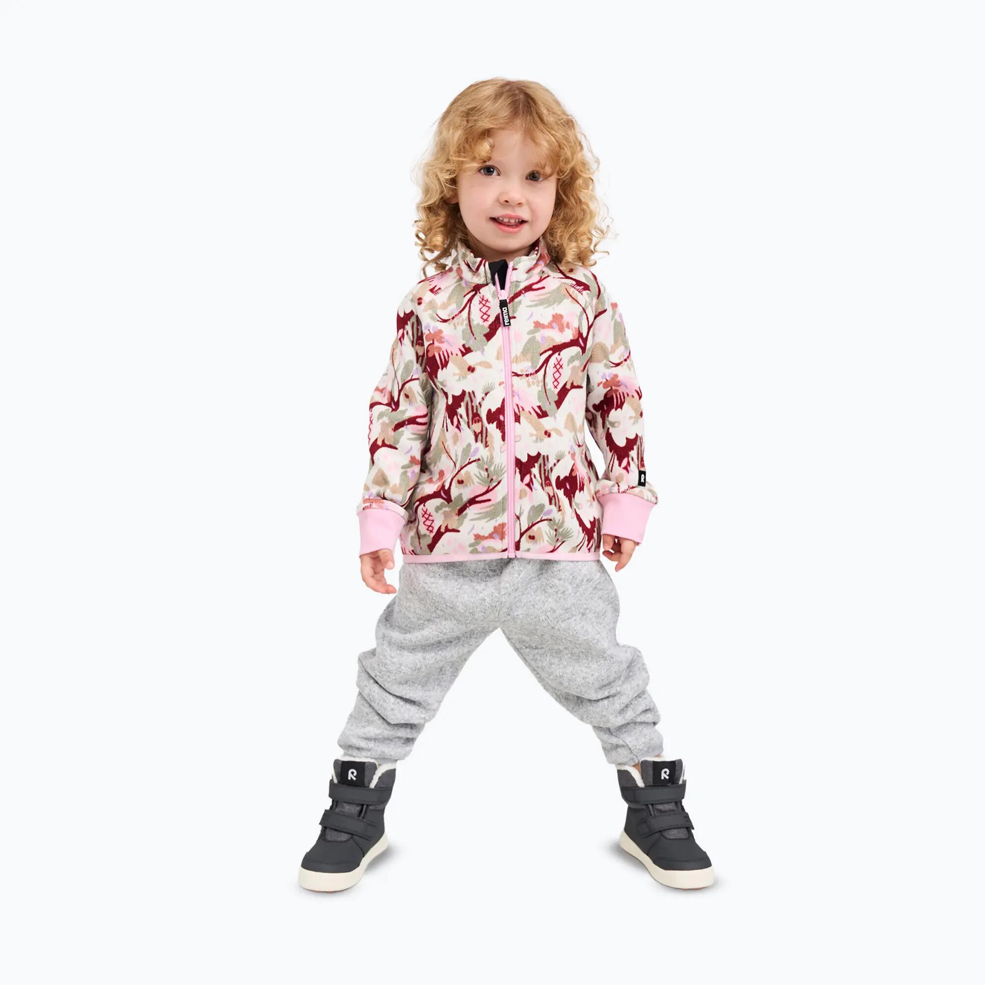 Bluza polarowa dziecięca Reima Ornament Light Heather 6/7