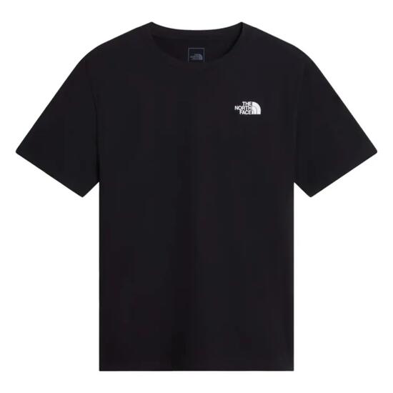 Maglietta The North Face Modello M Vertical Reg Ss Tee Colore Nero