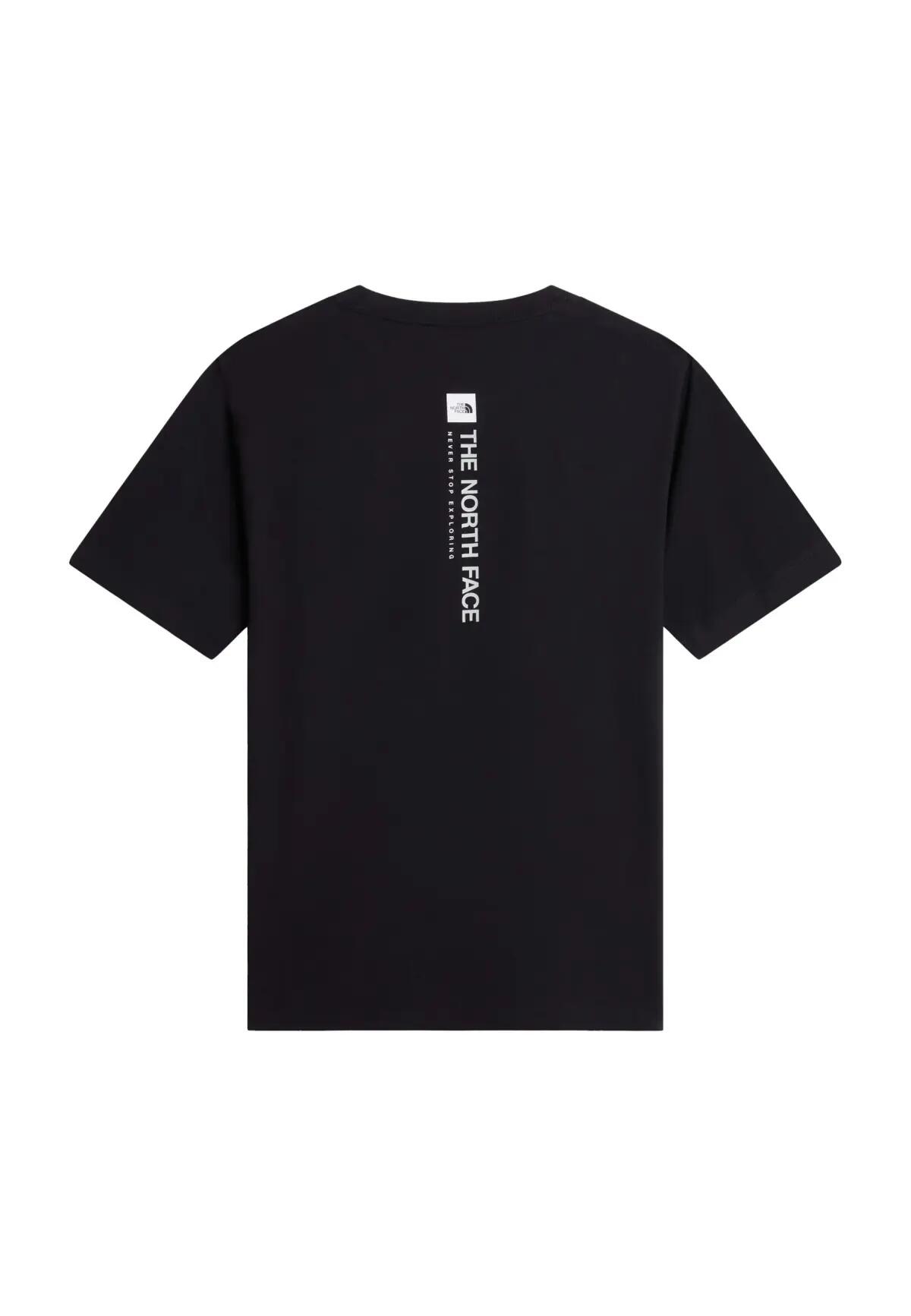 T-shirt The North Face Modell M Vertical Reg Ss Tee Farbe Schwarz 5/6