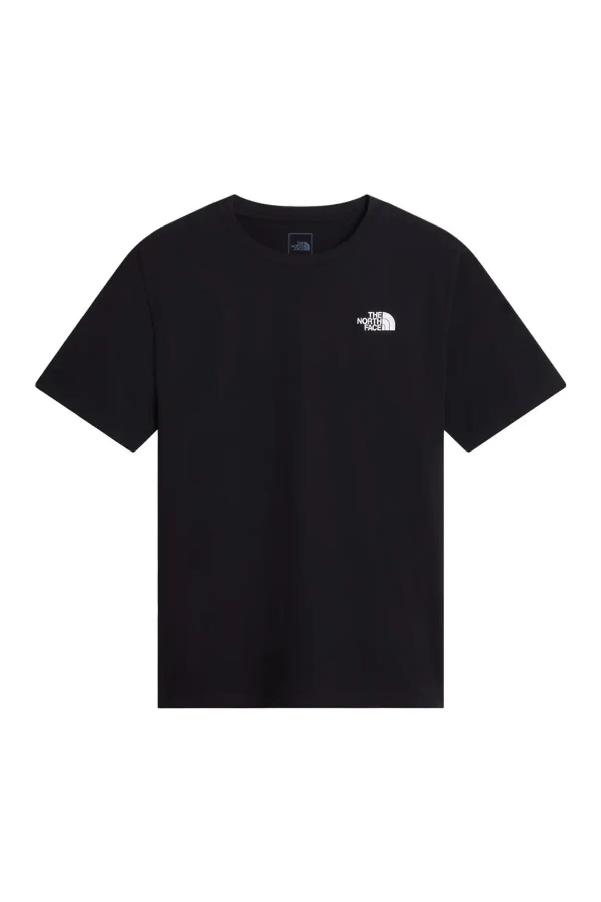T-shirt The North Face Modell M Vertical Reg Ss Tee Farbe Schwarz 4/6