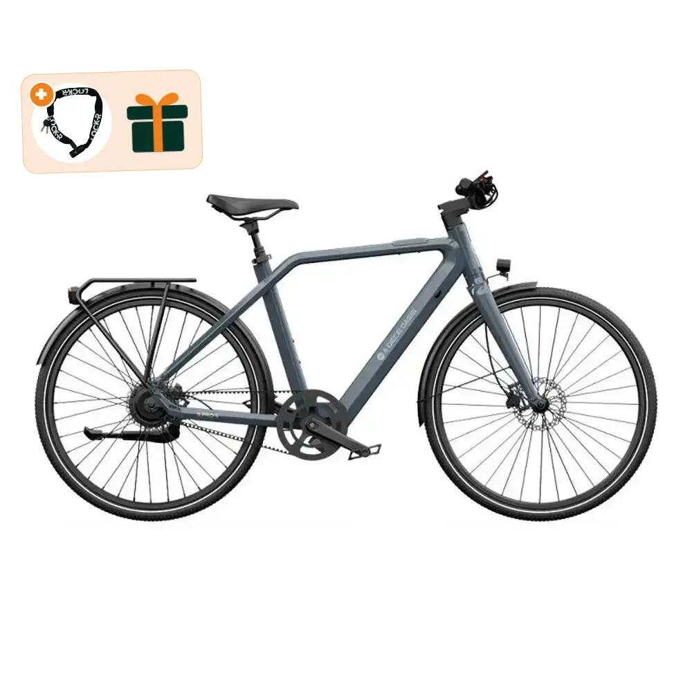 Air 30 Ultra - Elektrische fiets - 28 inch - 250W - riemaandrijving - Grijs 1/5