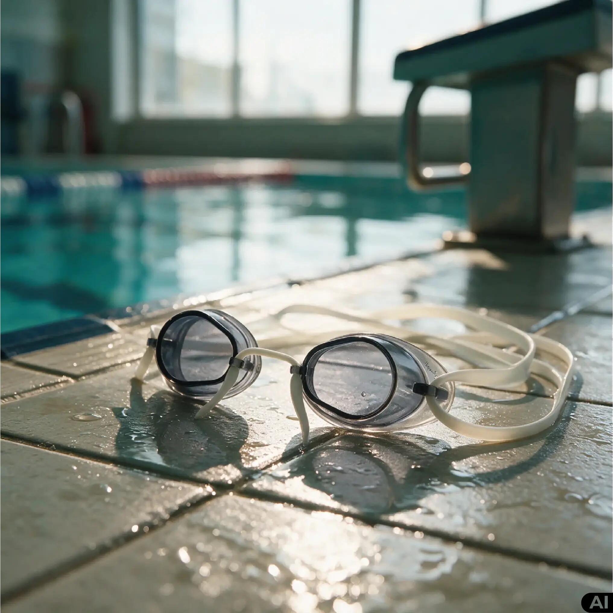 Okulary do pływania na basen dla dorosłych pływackie Aqua-Sport Szwedki 3/6
