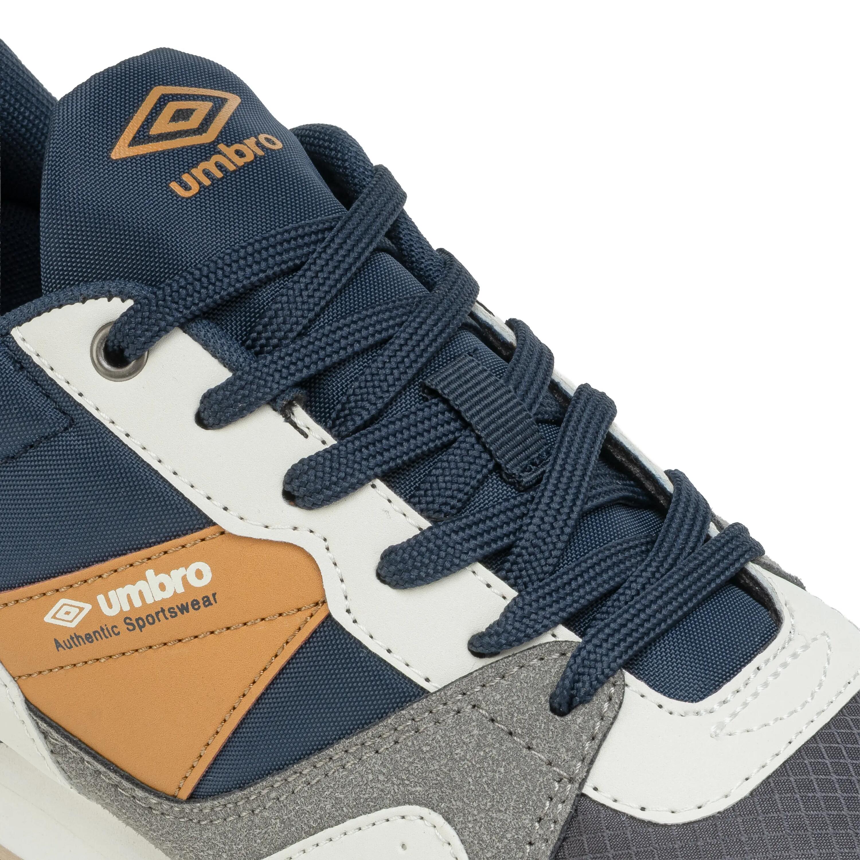 Zapatillas Umbro Blancas, Azules y Camel para Hombre 973590 3/7