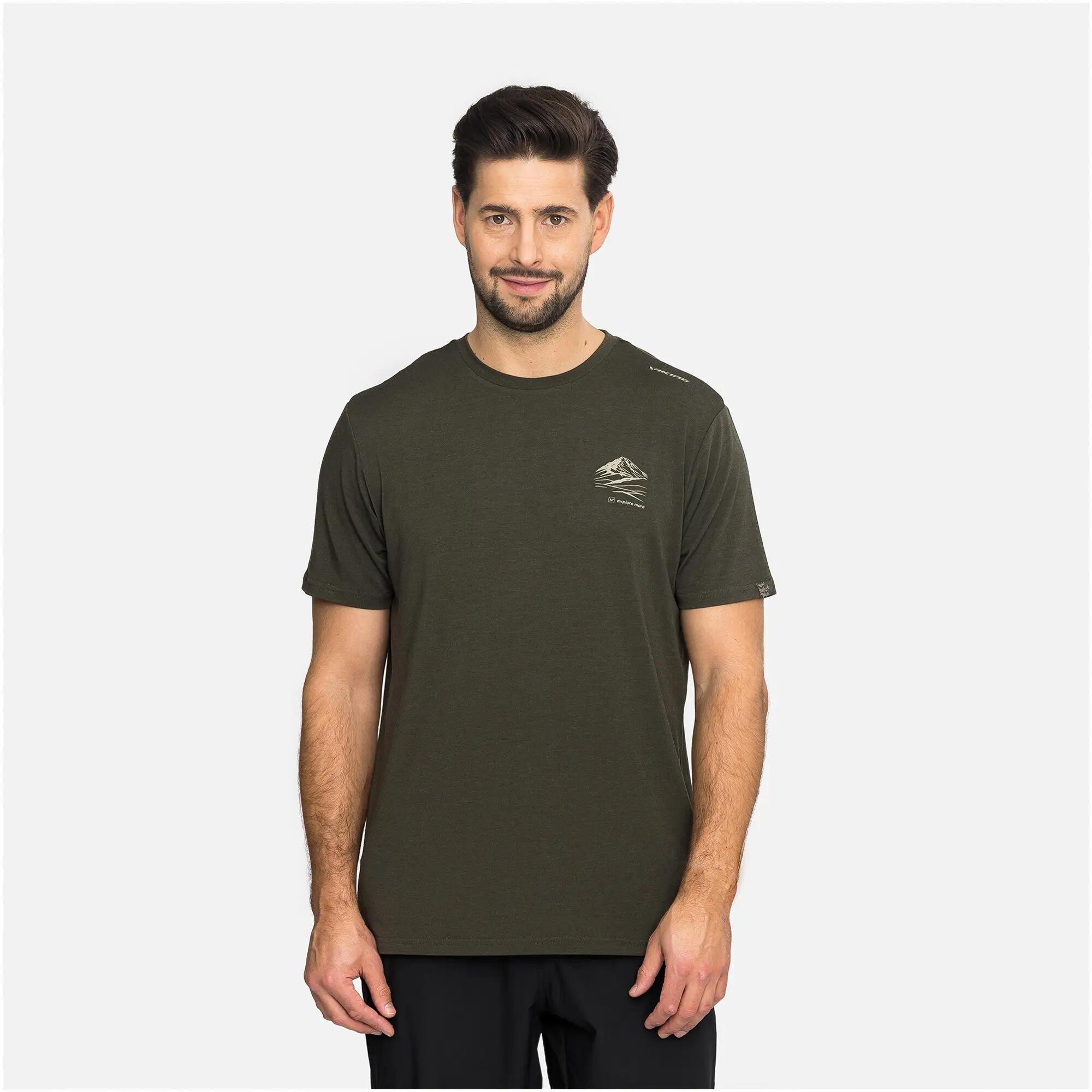 Tricou trekking pentru bărbați Lenta Bamboo Light