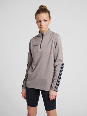 Halve rits sweatshirt hmlauthentic dames