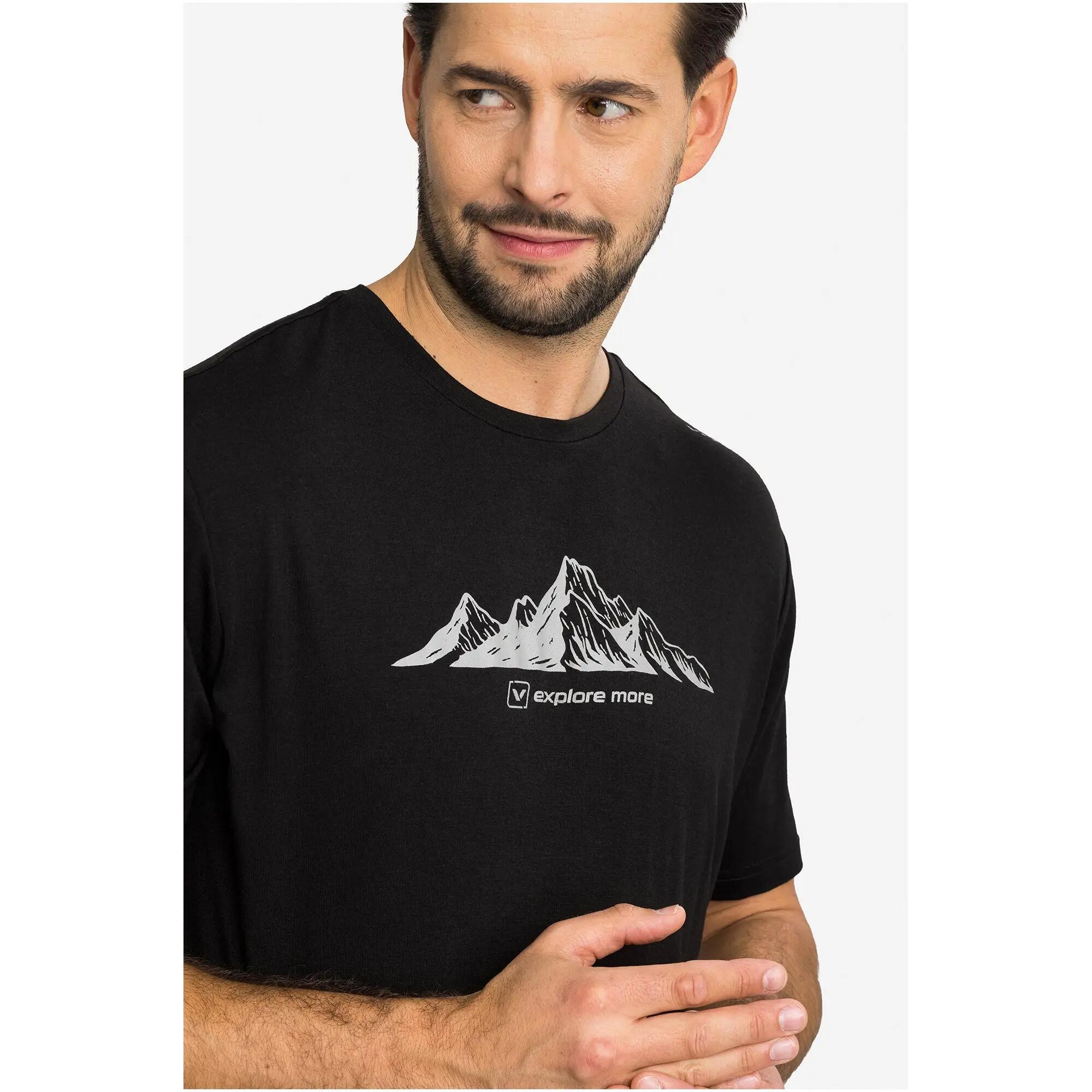 Trekking-T-Shirt Herren Lenta Bamboo Light 6/7