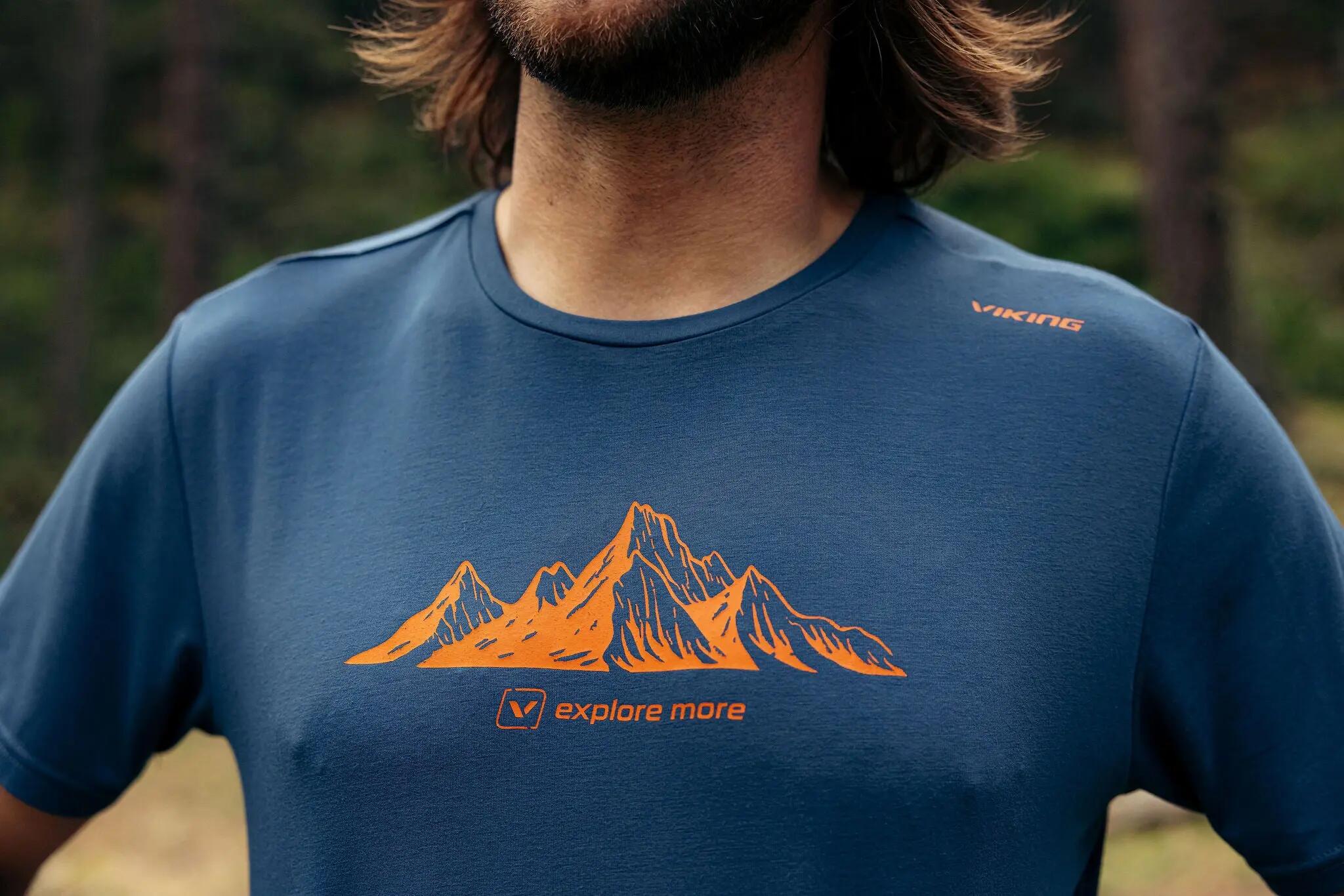 T-shirt uomo VIKING Lenta Bamboo Light 7/10