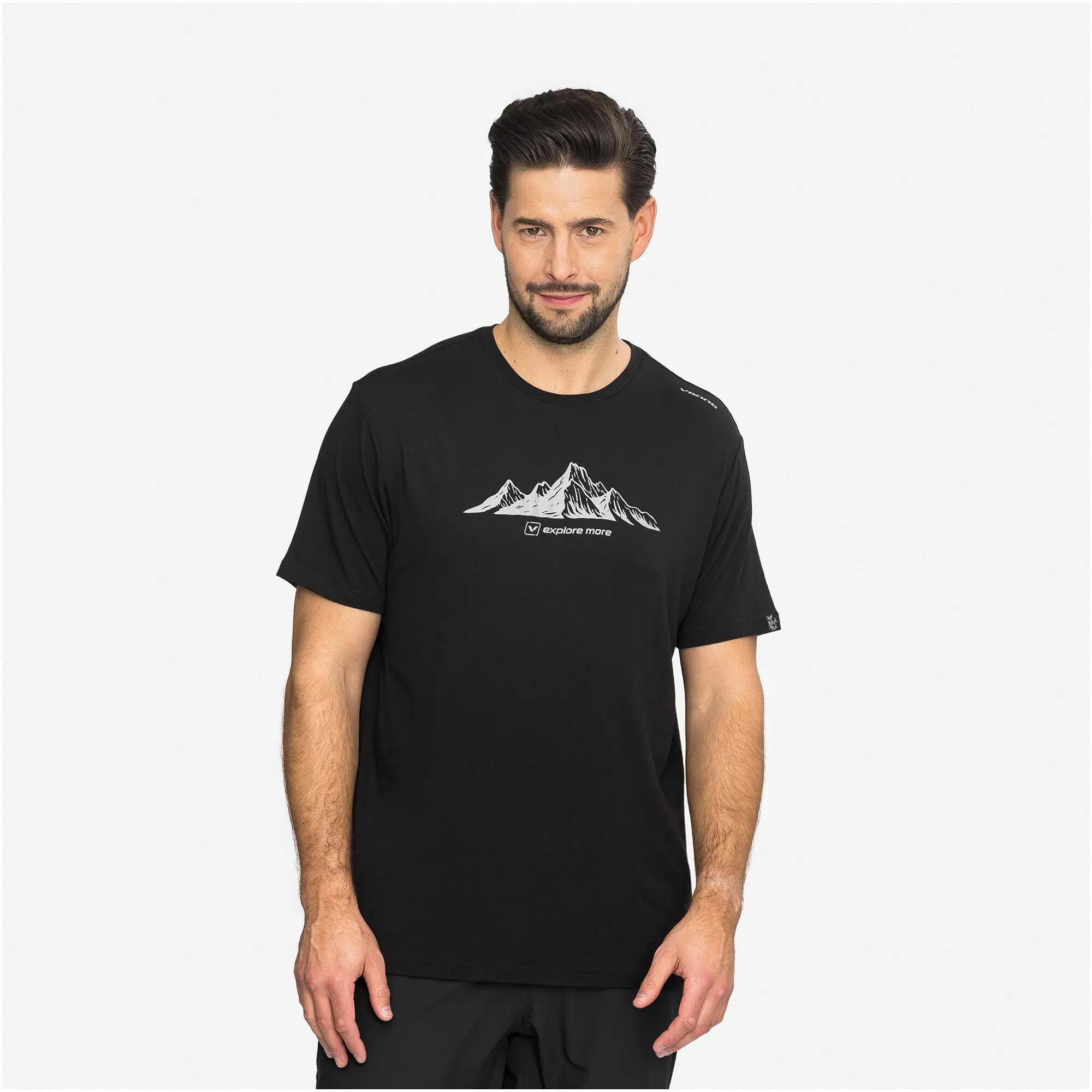 Trekking-T-Shirt Herren Lenta Bamboo Light 4/7