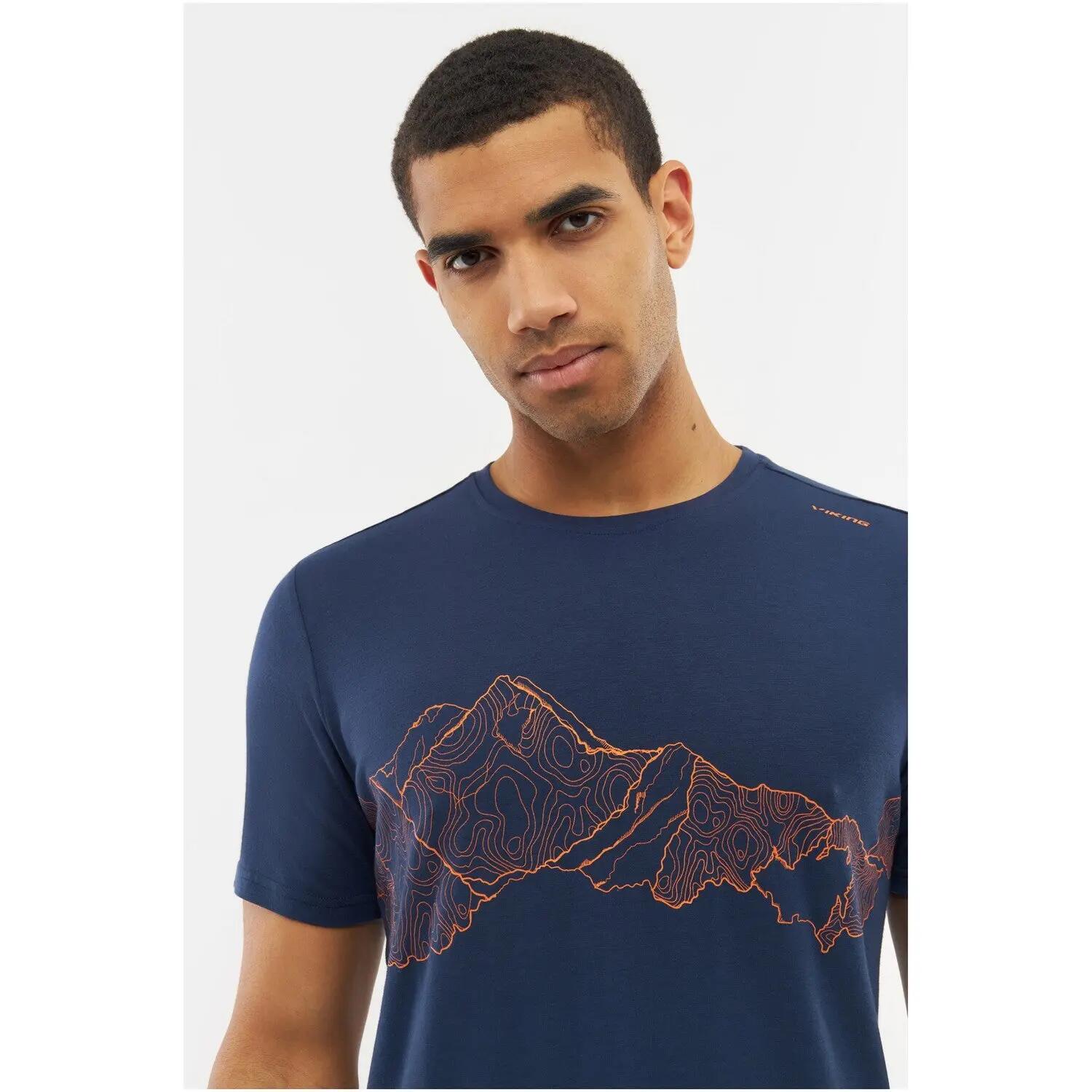 T-shirt męski VIKING Lenta Bamboo Light 2/8