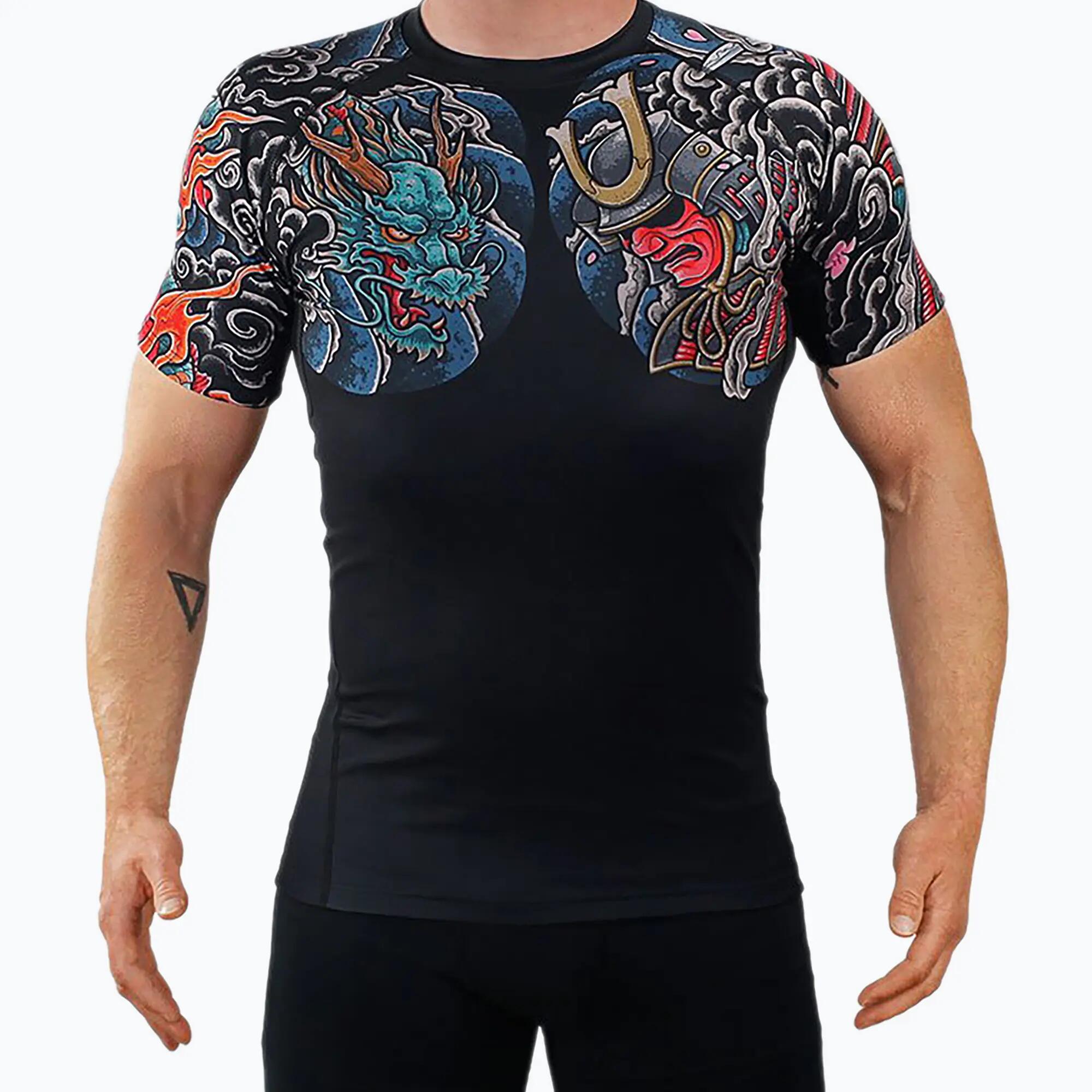 Rashguard de sport pour homme Ground Game Bushido 3.0 à manches courtes 5/5