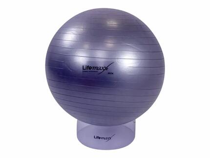 Gymball - Anti-Platz Fitnessball - 55 cm - Lila