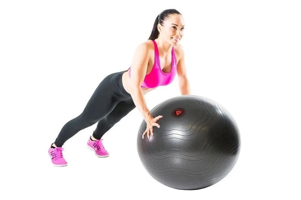 Odporna na pękanie piłka gimnastyczna Piłka fitness 75 cm 2/2