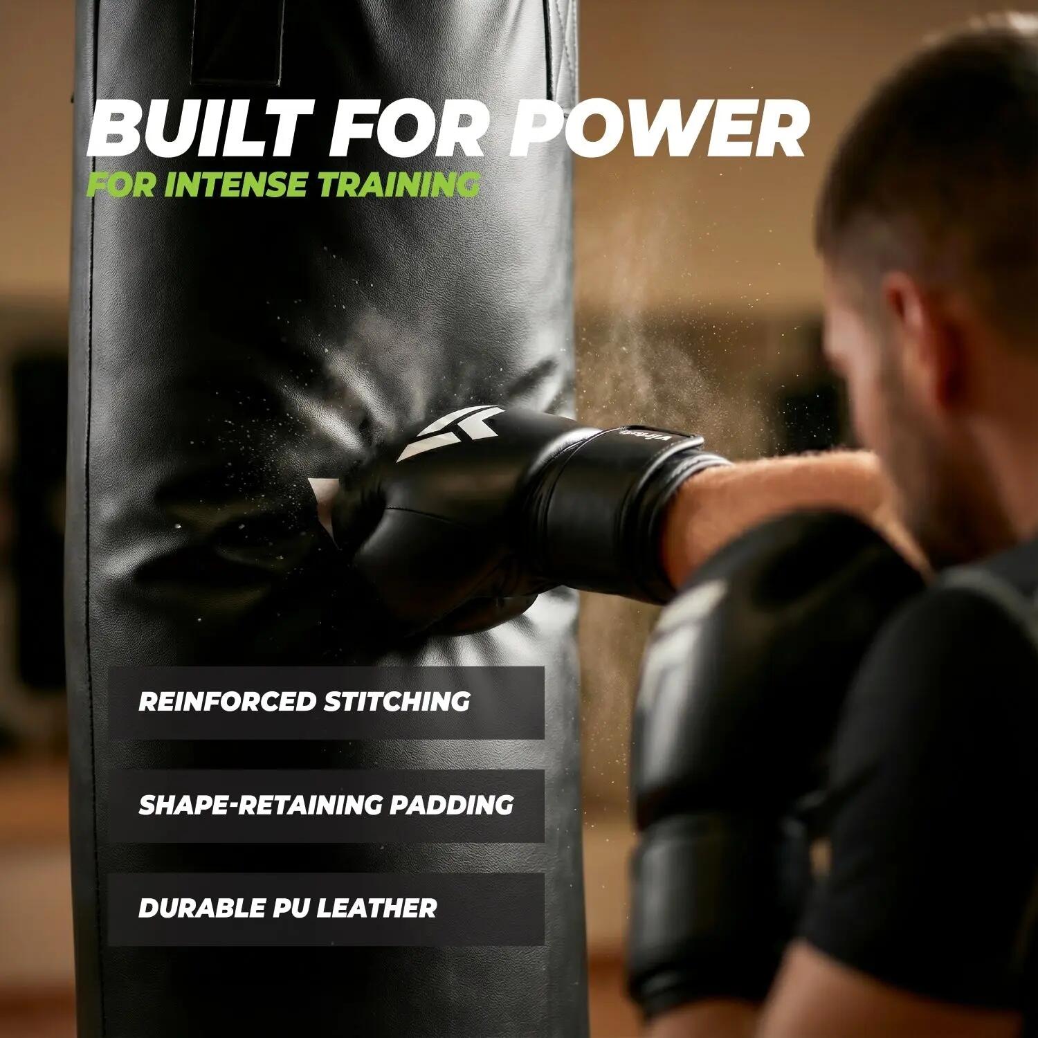 Conjunto de boxe - Conjunto de boxe - Saco de boxe e luvas de boxe 4/7