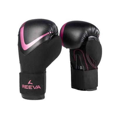 Guantoni da boxe - Pelle - Rosa