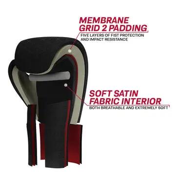 F4 Bokshandschoenen Sparring Rood - Rood - 12 oz 3/8