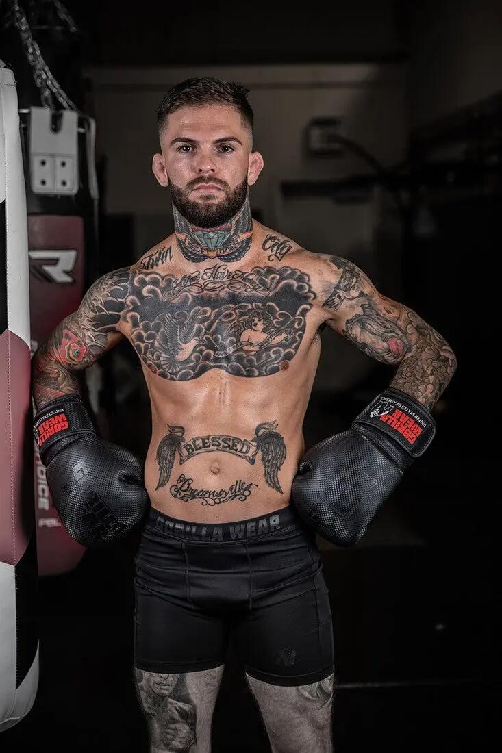 Gants de boxe Montello - Noir 6/7