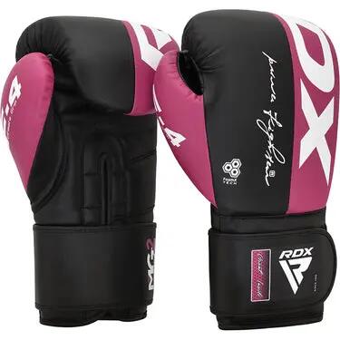Luvas de boxe de combate F4 - Rosa - 10 onças 2/8