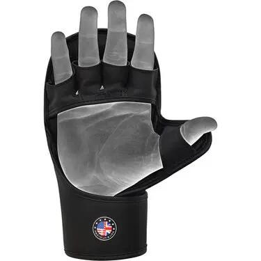 Aura+ T-17 Shooter MMA Handschoenen Zwart/Goud - Zwart/Goud - XL 2/7