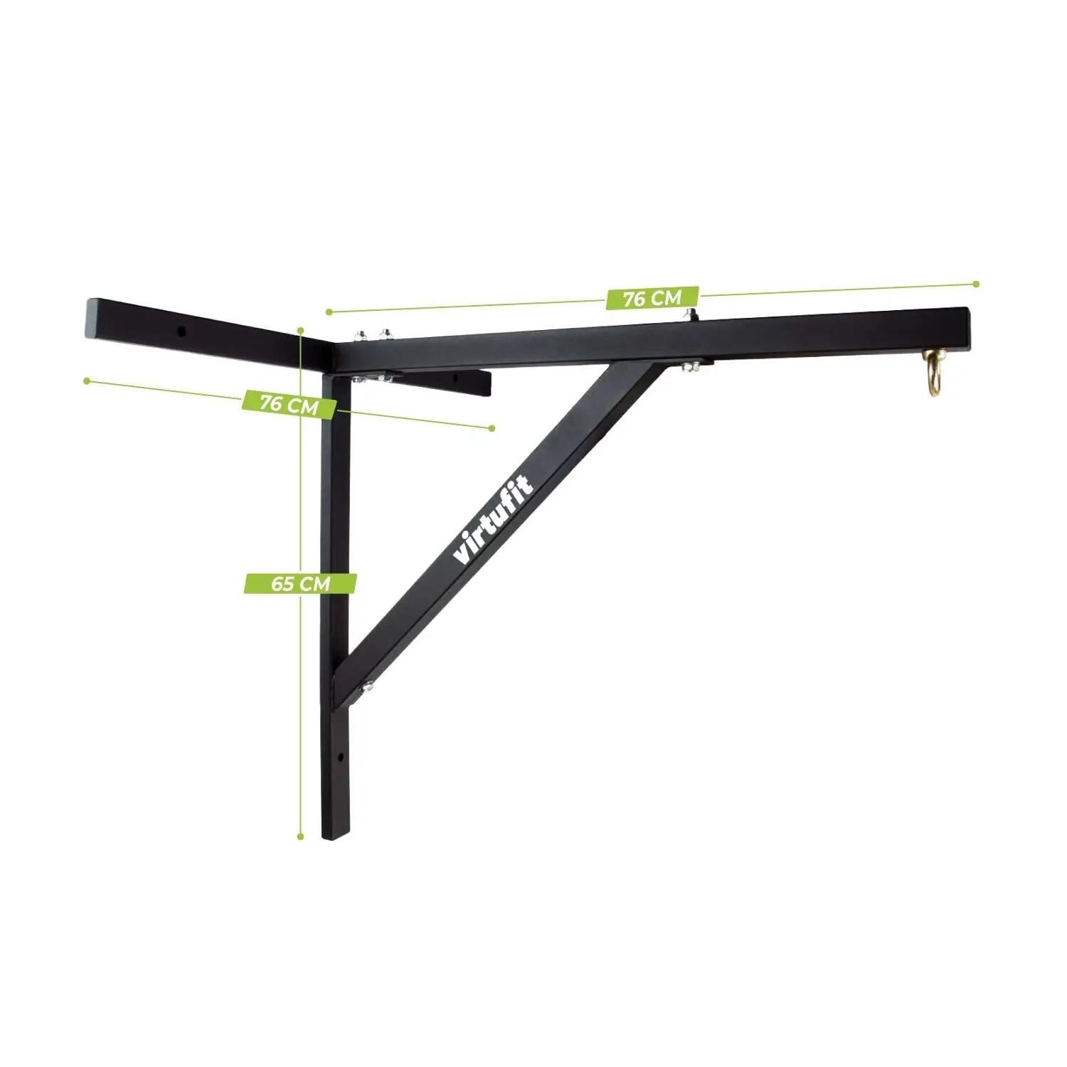 Support mural pour sac de frappe  avec barre de traction 2/5