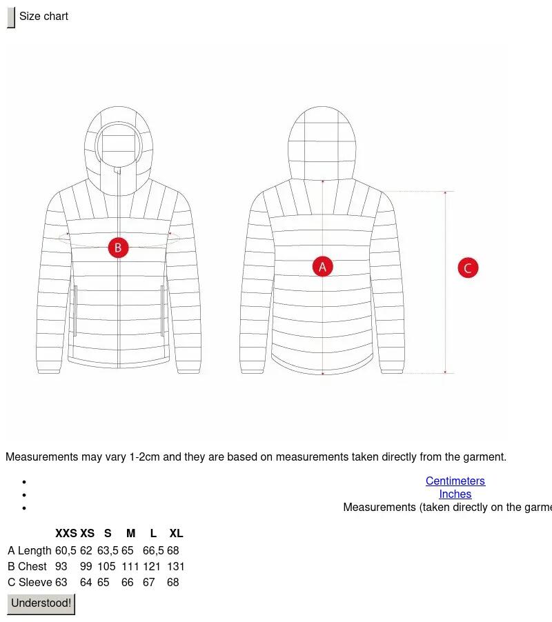 Veste randonnée isolante ultralégère femme Pursuit Rouge 7/8