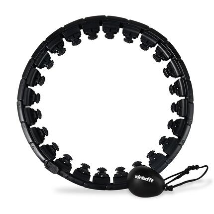 Hula Hoop ajustable con pesa - Hula Hoop de masaje 1,4 kg