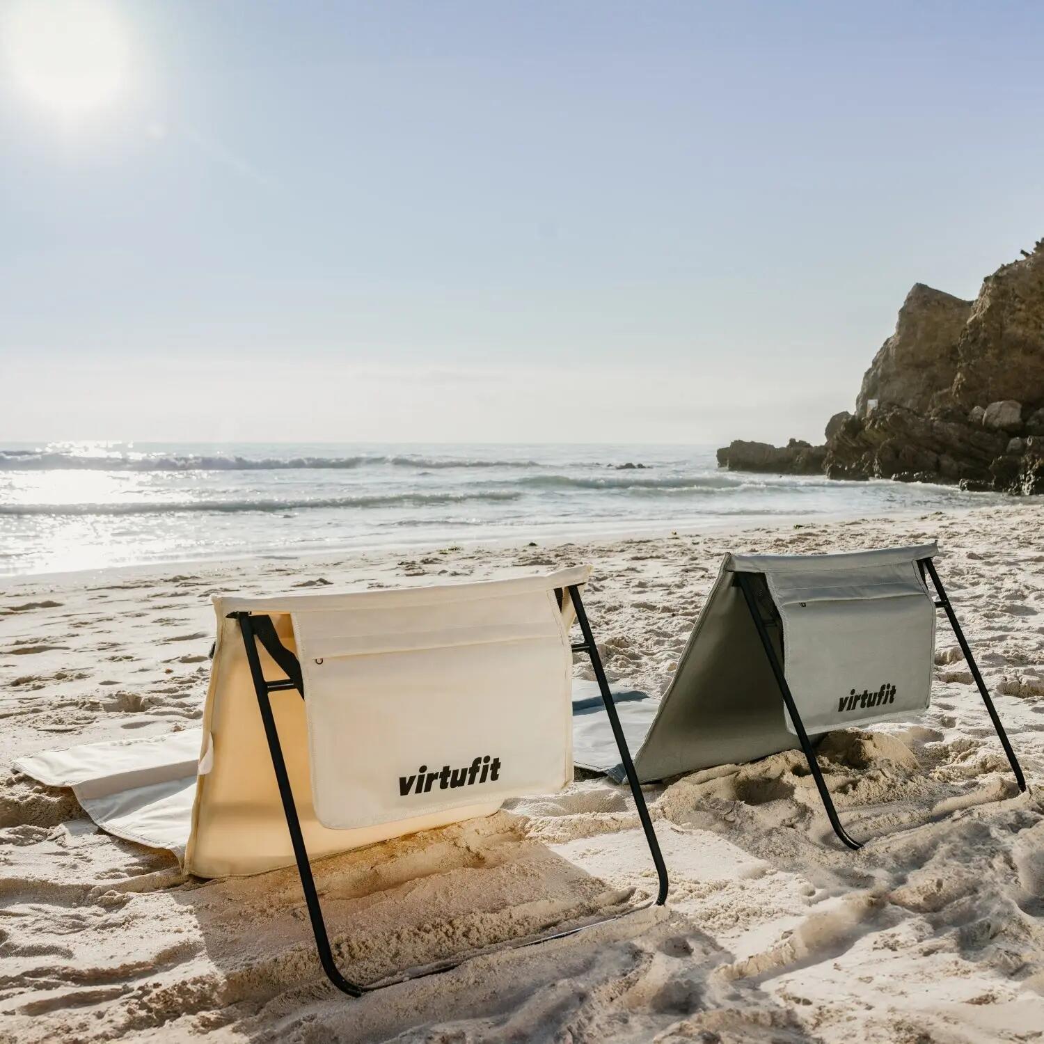 Tapis de plage - Noir 4/8