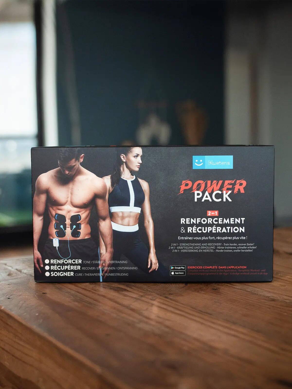 Zestaw Power Pack: klasyczny elektrostymulator i elektrody ABS 3/5