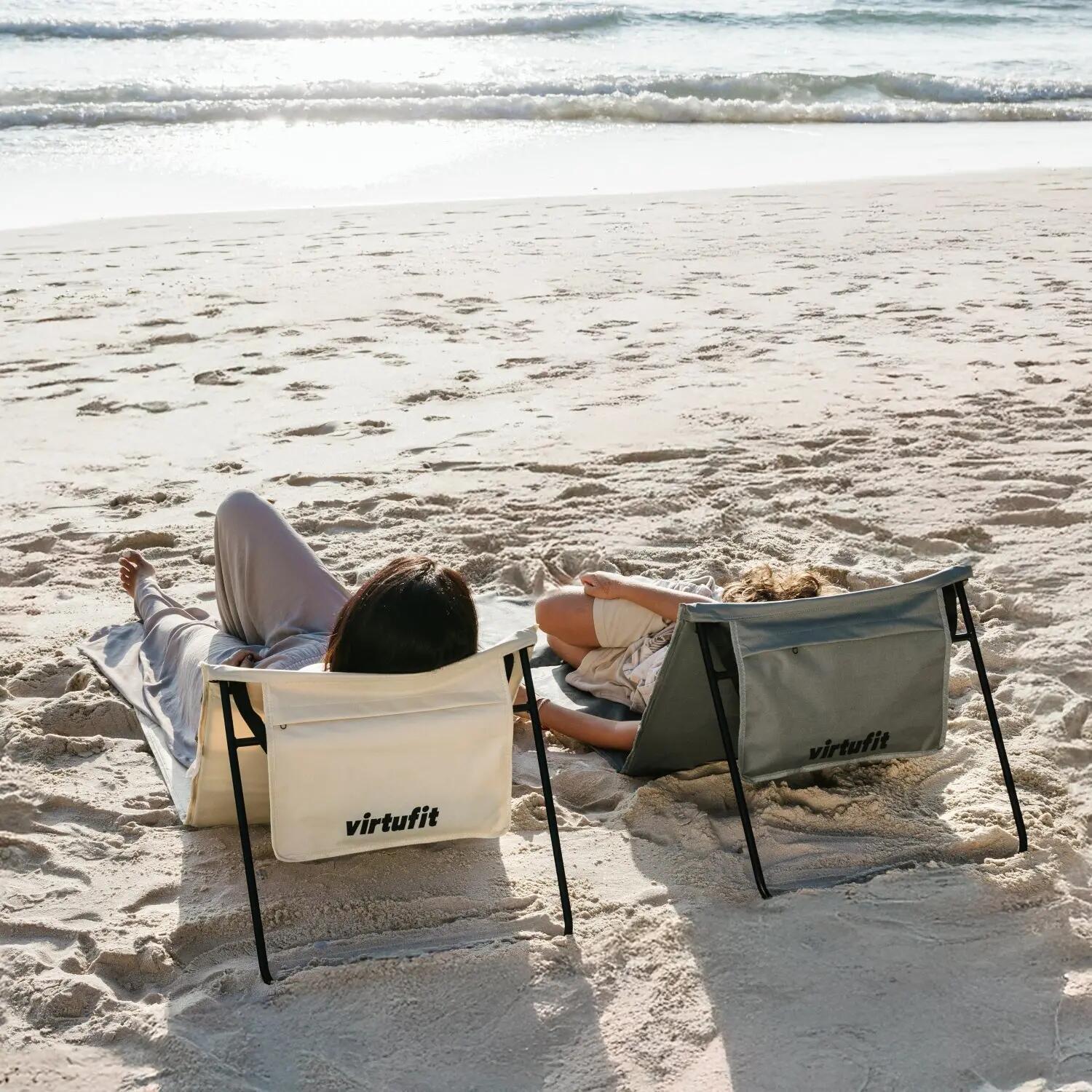 Tapis de plage - Noir 3/8