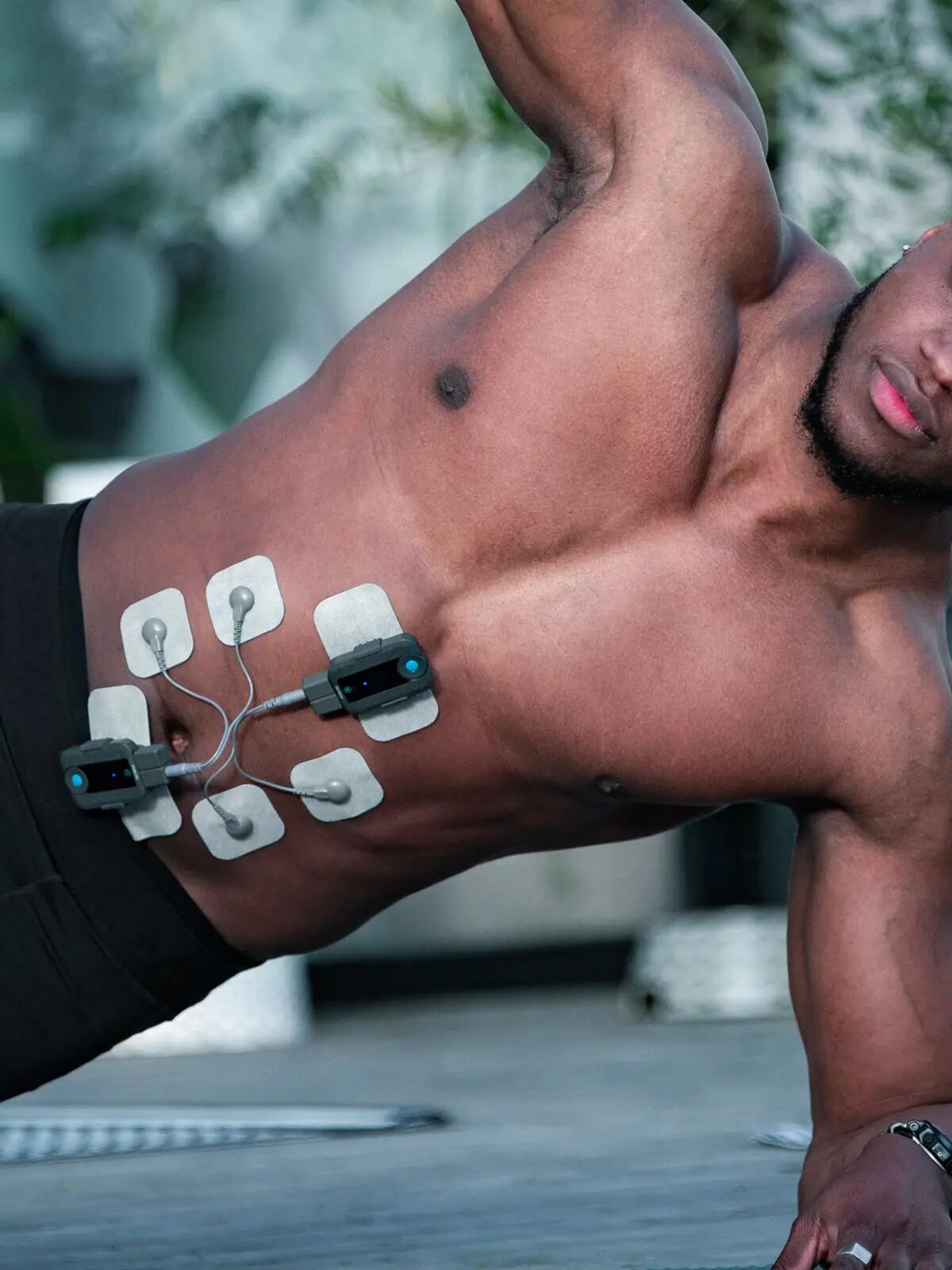 Pack van 4 electrodes M en 8 electrodes S voor de Bluetens Duo Sport 4/6