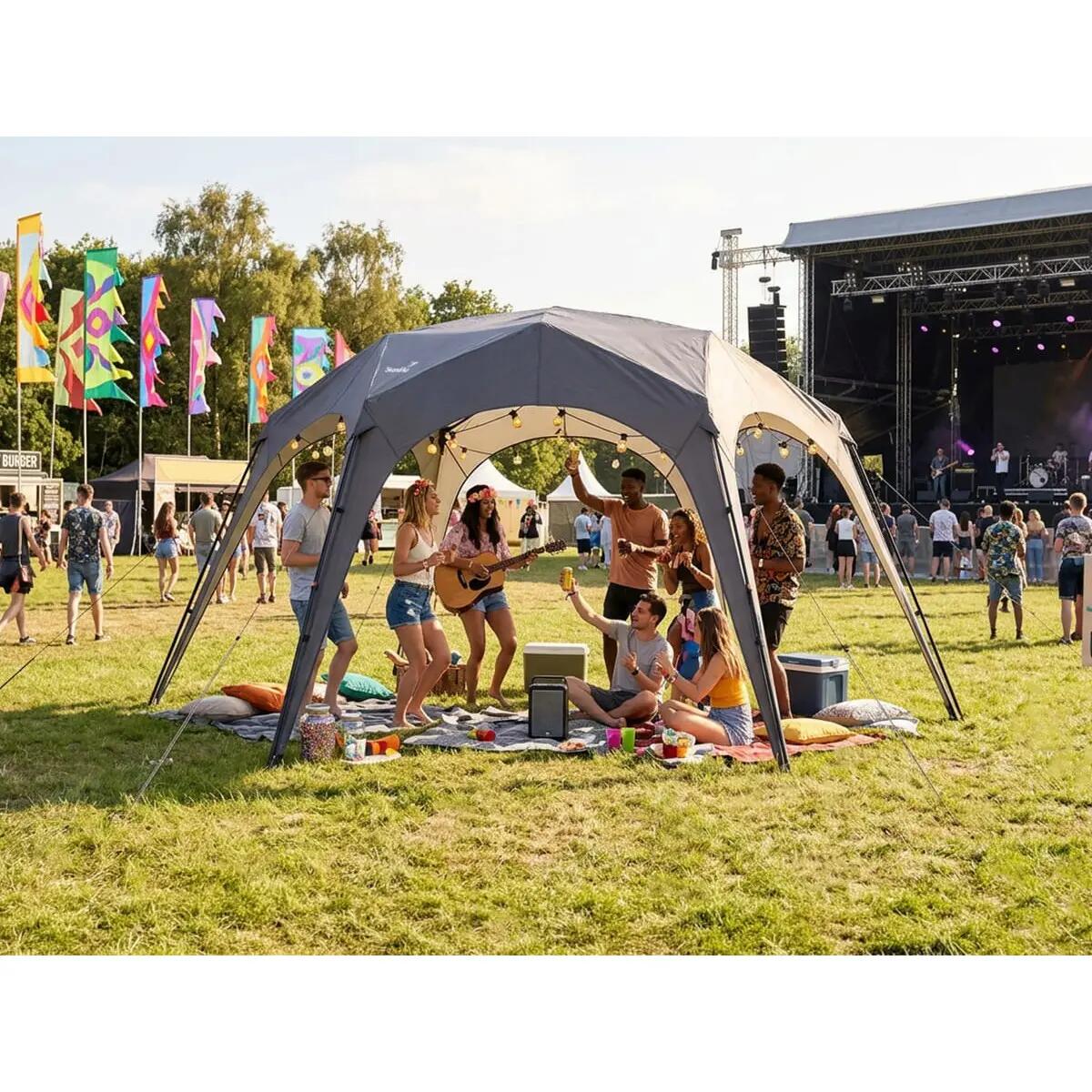 Gebraucht - Pavillon Lundholm 462 Quick-Start - Outdoor Gartenpavillon 13/15